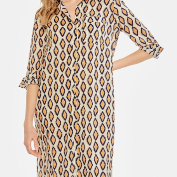 NWOT Nic & Zoe Falling Diamonds Dress - Picture 6 of 7